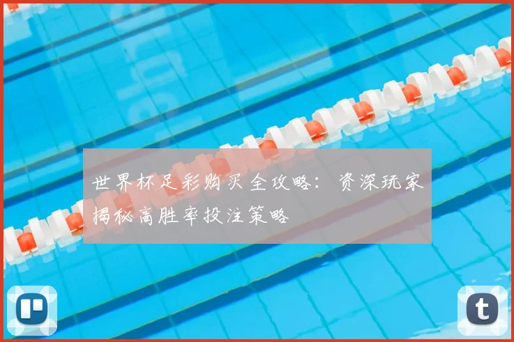世界杯足彩购买全攻略：资深玩家揭秘高胜率投注策略
